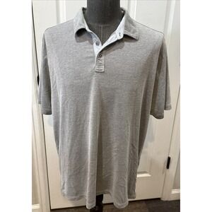 Tommy Bahama Short Sleeve Polo Shirt Gray  XXL/2XL